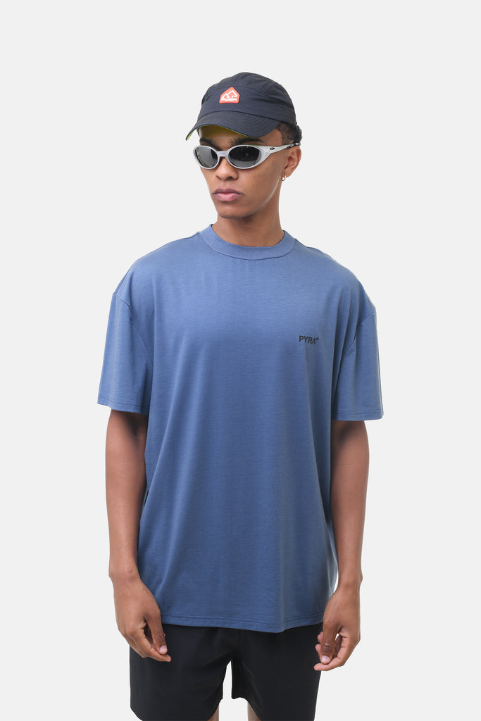 NERO REP OVERSIZED TEE - SALT