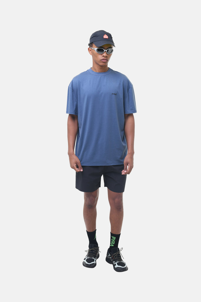 NERO REP OVERSIZED TEE - SALT