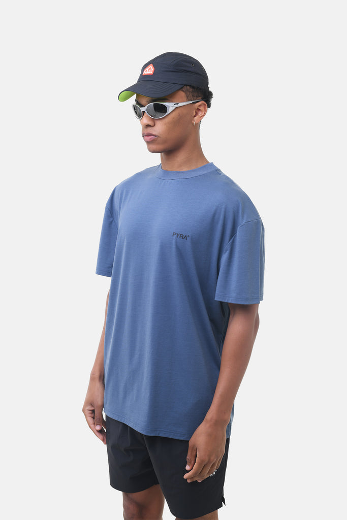 NERO REP OVERSIZED TEE - SALT