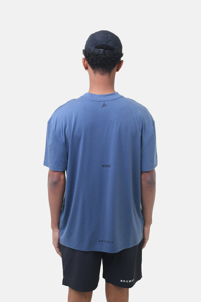 NERO REP OVERSIZED TEE - SALT