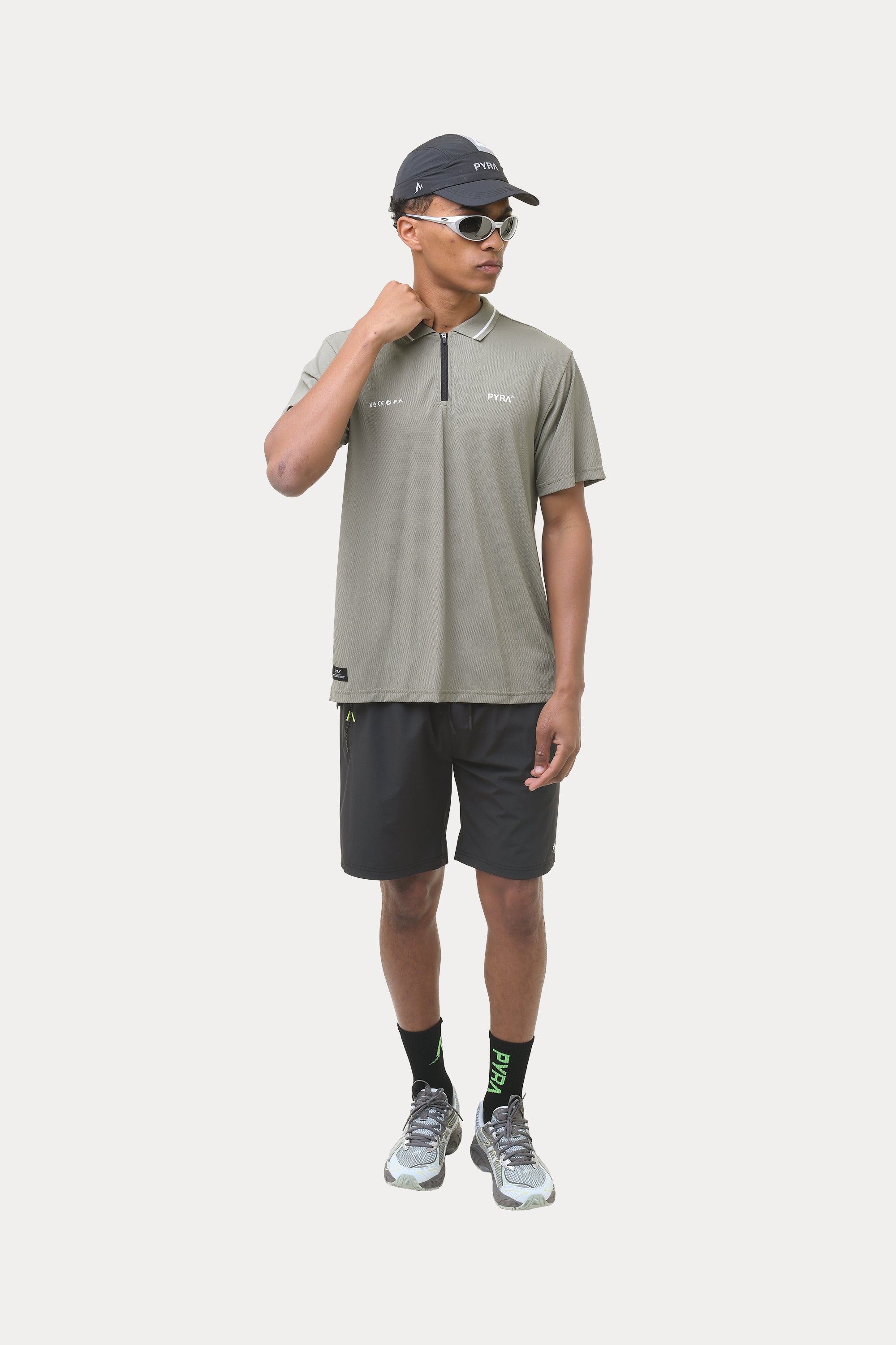 NERO SPORTS POLO - OLIVE