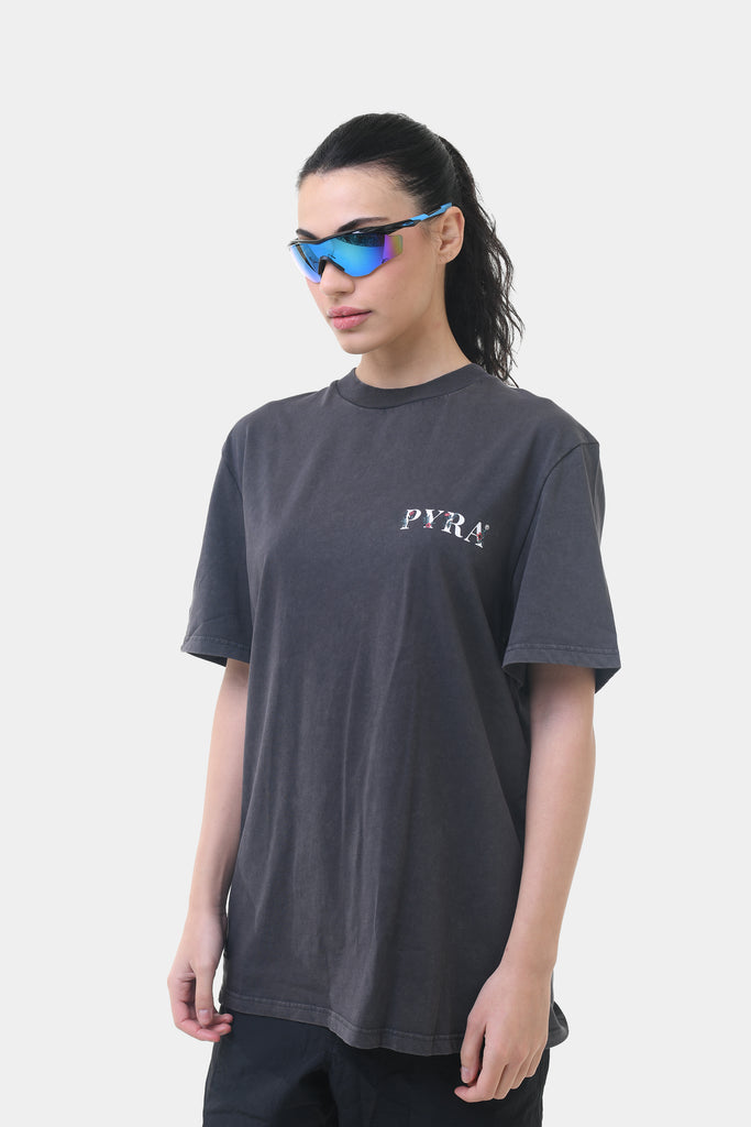 ALPINE ROSE RESORT TEE BLACK