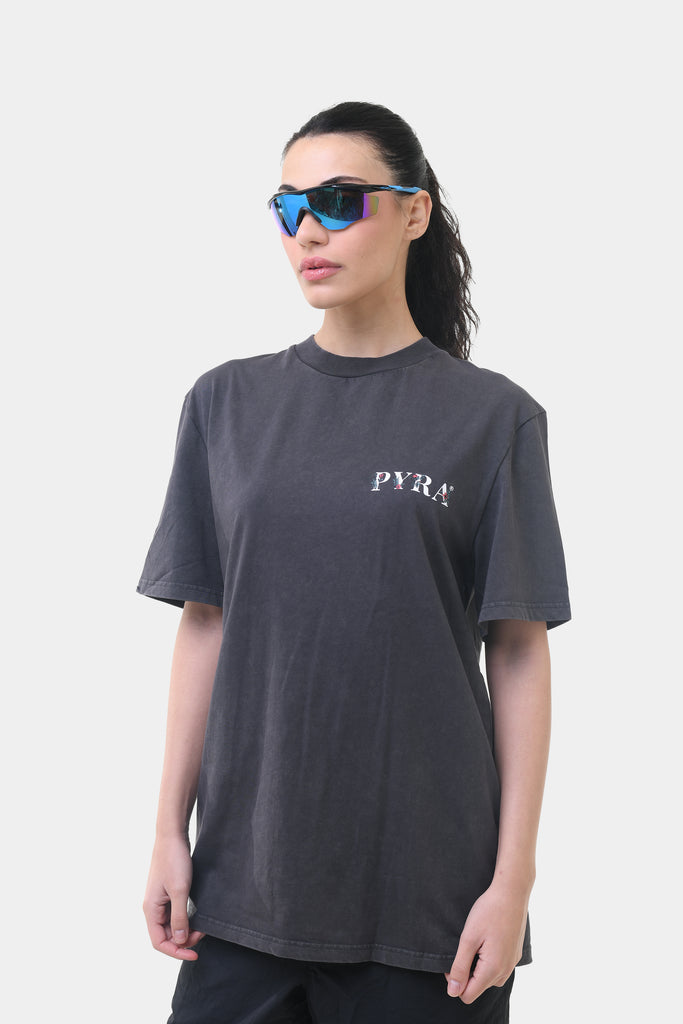 ALPINE ROSE RESORT TEE BLACK