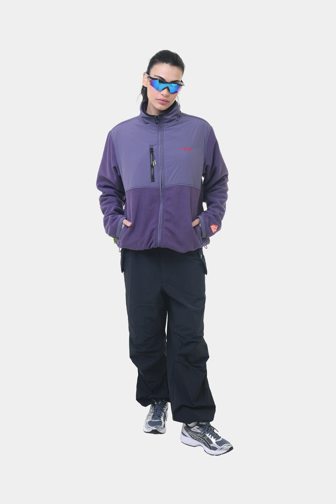 POLARTEC ZIP JACKET - PURPLE