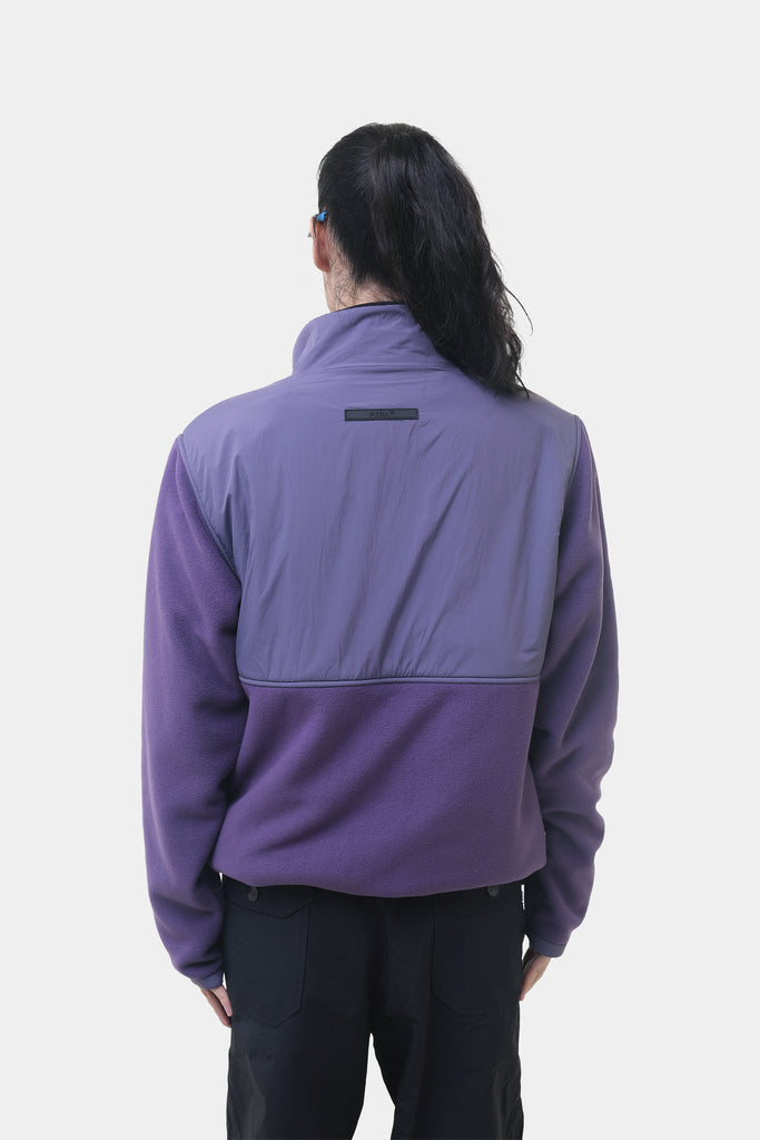 POLARTEC ZIP JACKET - PURPLE