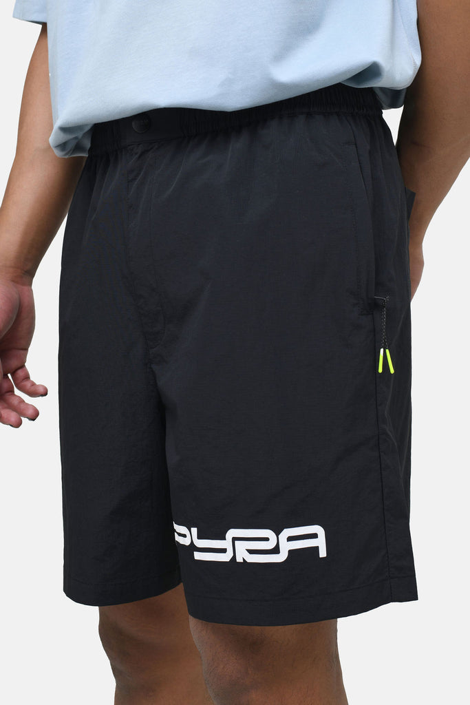 BOULDER NYLON SHORT - BLACK