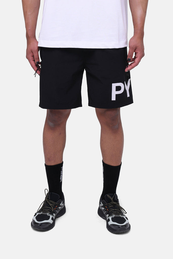 TEAM NYLON SHORT - BLACK