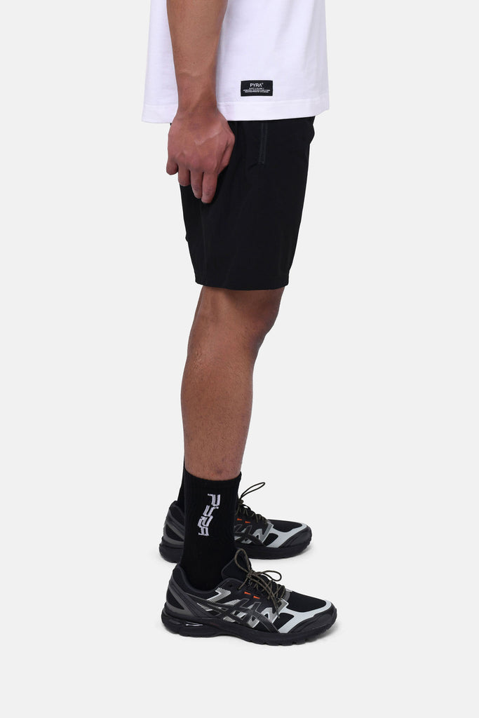 TEAM NYLON SHORT - BLACK