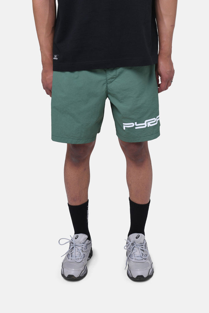 BOULDER NYLON SHORT - OLIVE