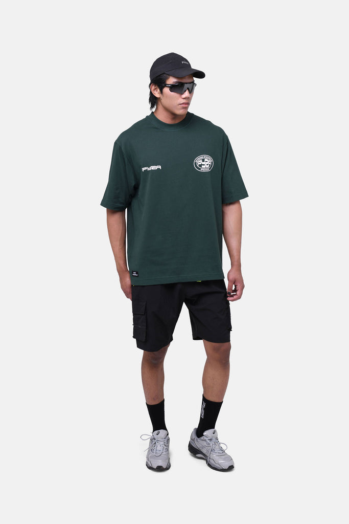 OUTDOORS BOX TEE - GREEN