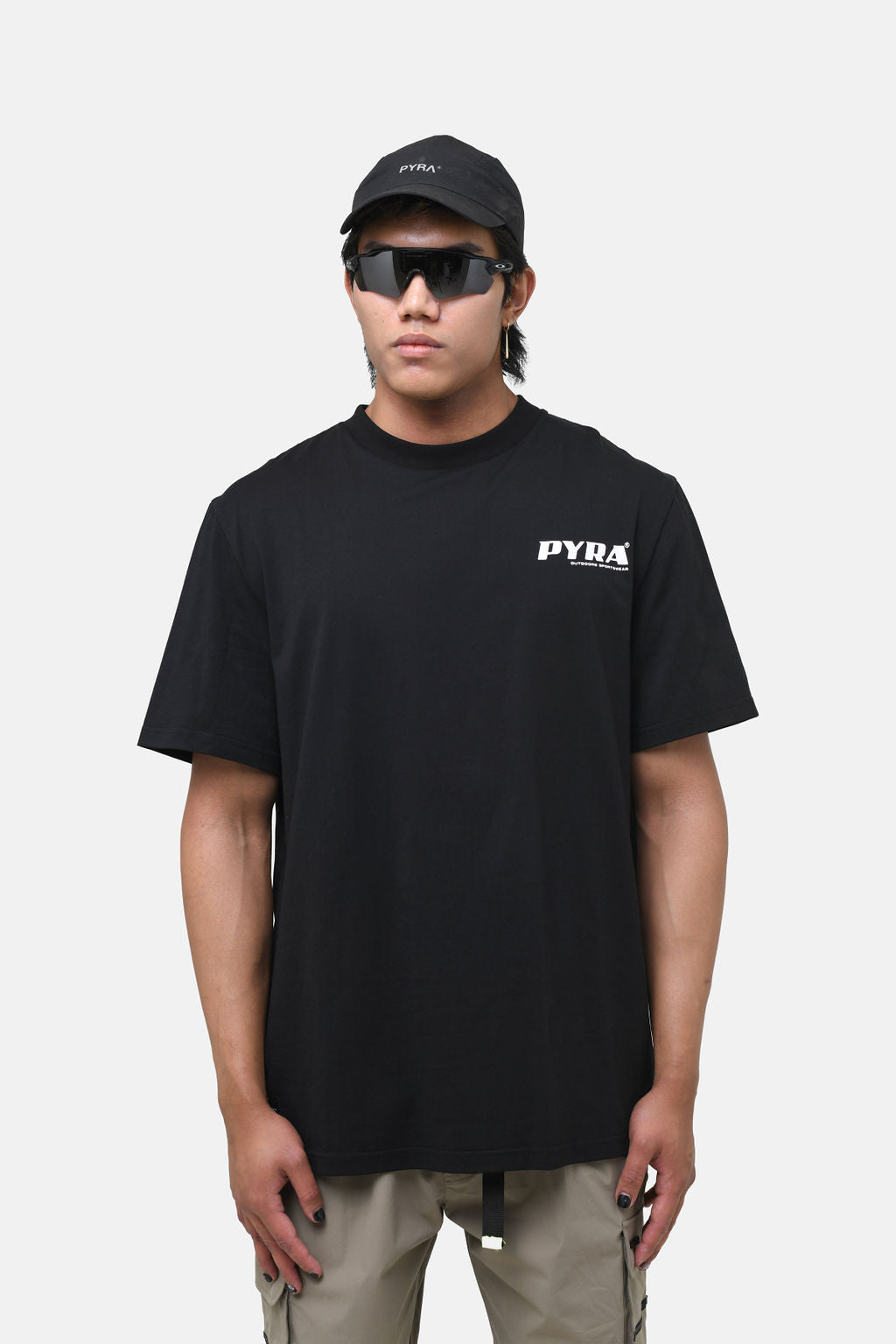 PYRA Version T-Shirt Black/White