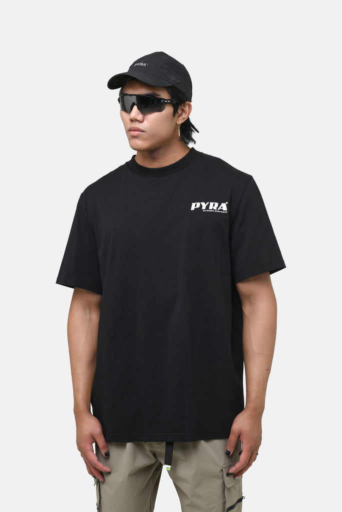 PYRA Version T-Shirt Black/White