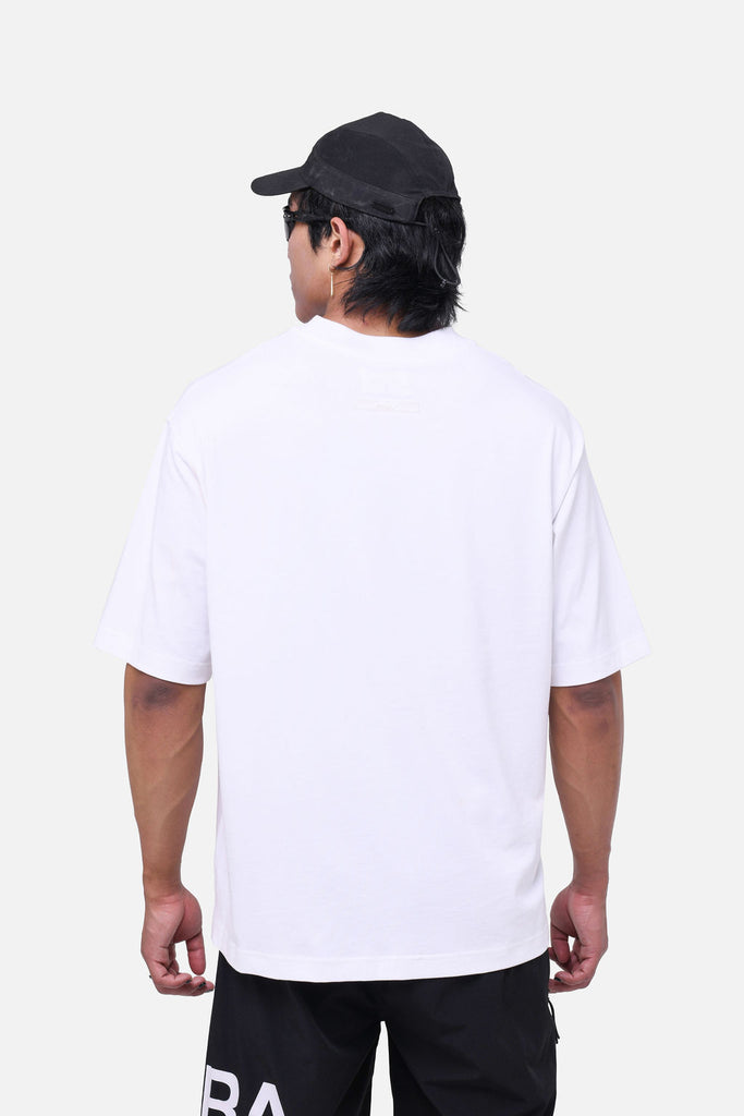 OUTDOORS BOX TEE - WHITE