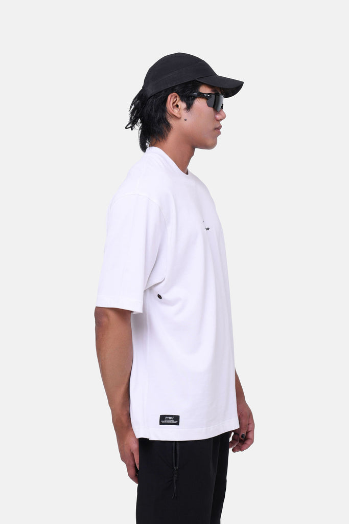 OUTDOORS BOX TEE - WHITE