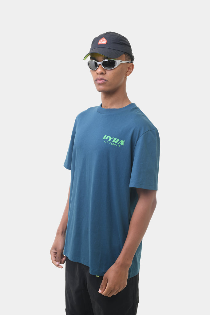 ALL TERRAIN TEE - TEAL