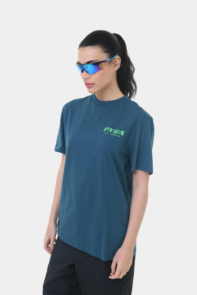 ALL TERRAIN TEE - TEAL