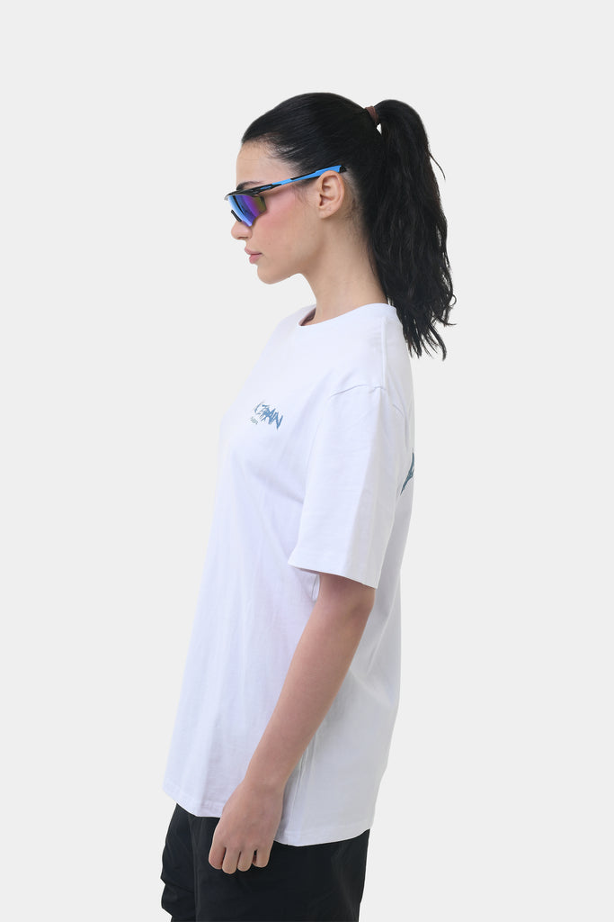 ALPINE DYNAMICS TEE- WHITE