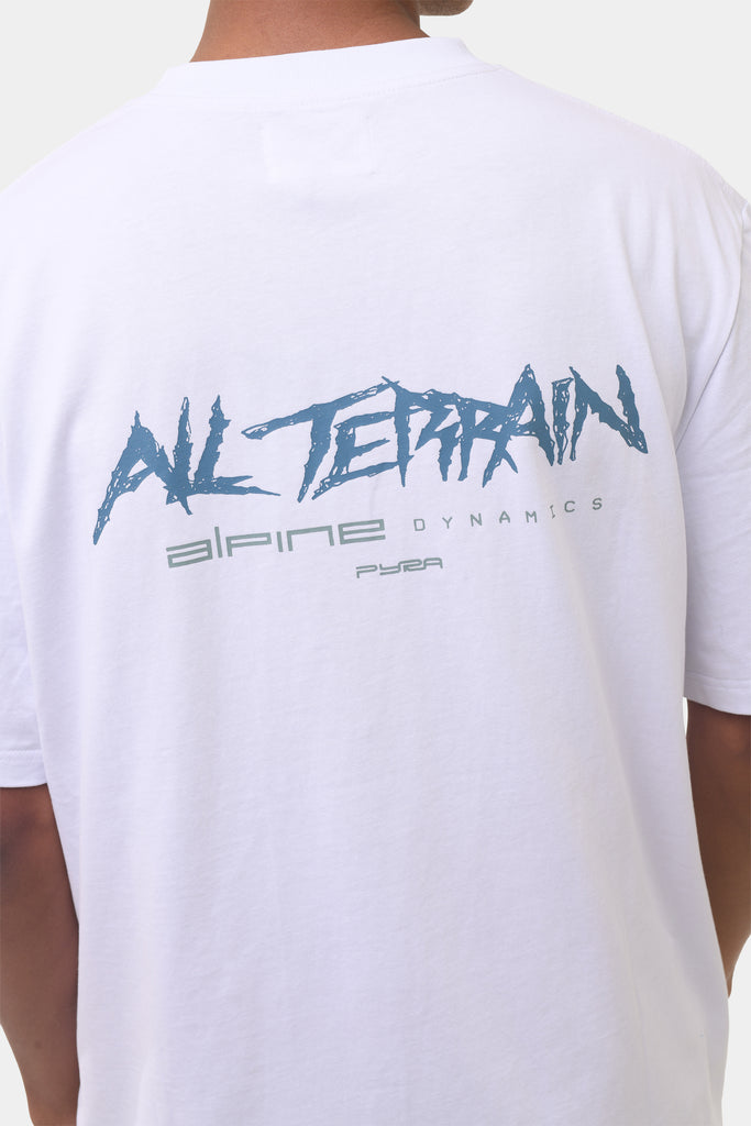 ALPINE DYNAMICS TEE- WHITE