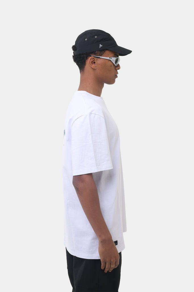 ALPINE DYNAMICS TEE- WHITE