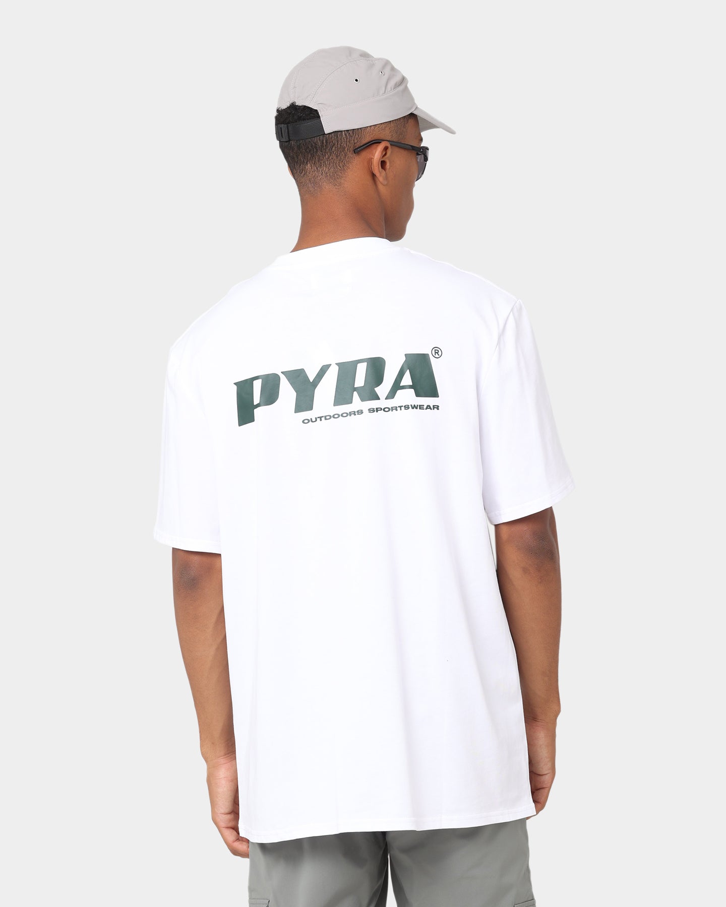 PYRA Version T-Shirt White/Green